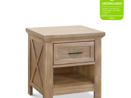 B14560DF,Monogram by Namesake,Emory Farmhouse Nightstand in Driftwood
