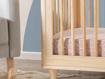 M9001N,Babyletto,Lolly 3-in-1 Convertible Crib w/Toddler Bed Conversion Kit in Natural