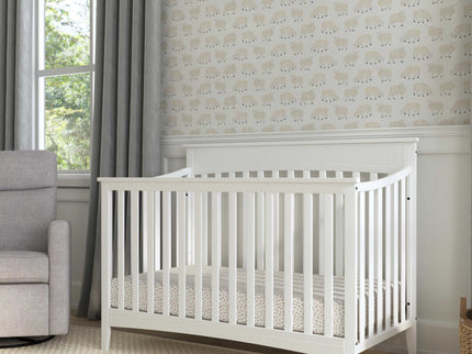 M9301W,DaVinci,Grove 4-in-1 Convertible Crib In White Finish