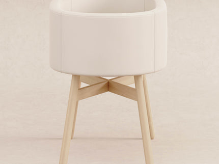M26834GYLB,Babyletto,babyletto x GATHRE Capsule Bassinet in Ivory