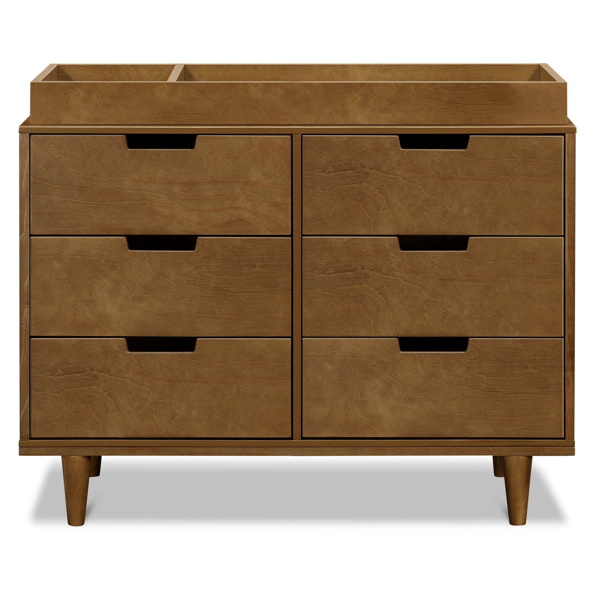 W4926L,DaVinci,Marley 6-Drawer Double Dresser in Walnut