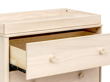 M9023NX,Babyletto,Lolly 3-Drawer Changer Dresser w/Removable Changing Tray in Washed Natural