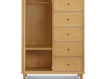 M23727HYHC,Namesake,Marin Chifforobe  Assembled in Honey and Honey Cane