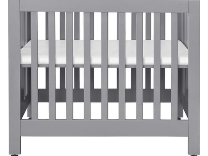 M6698G,Babyletto,Origami Mini Crib in Grey Finish