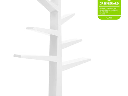 M4626W,Babyletto,Spruce Tree Bookcase in White Finish