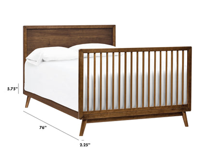 M7689NL,The MDB Family,Full Size Bed Conversion Kit in Natural Walnut