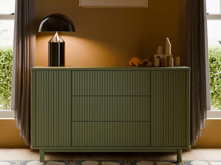 M29816OL,Babyletto,Pogo Tambour Assembled Dresser in Olive