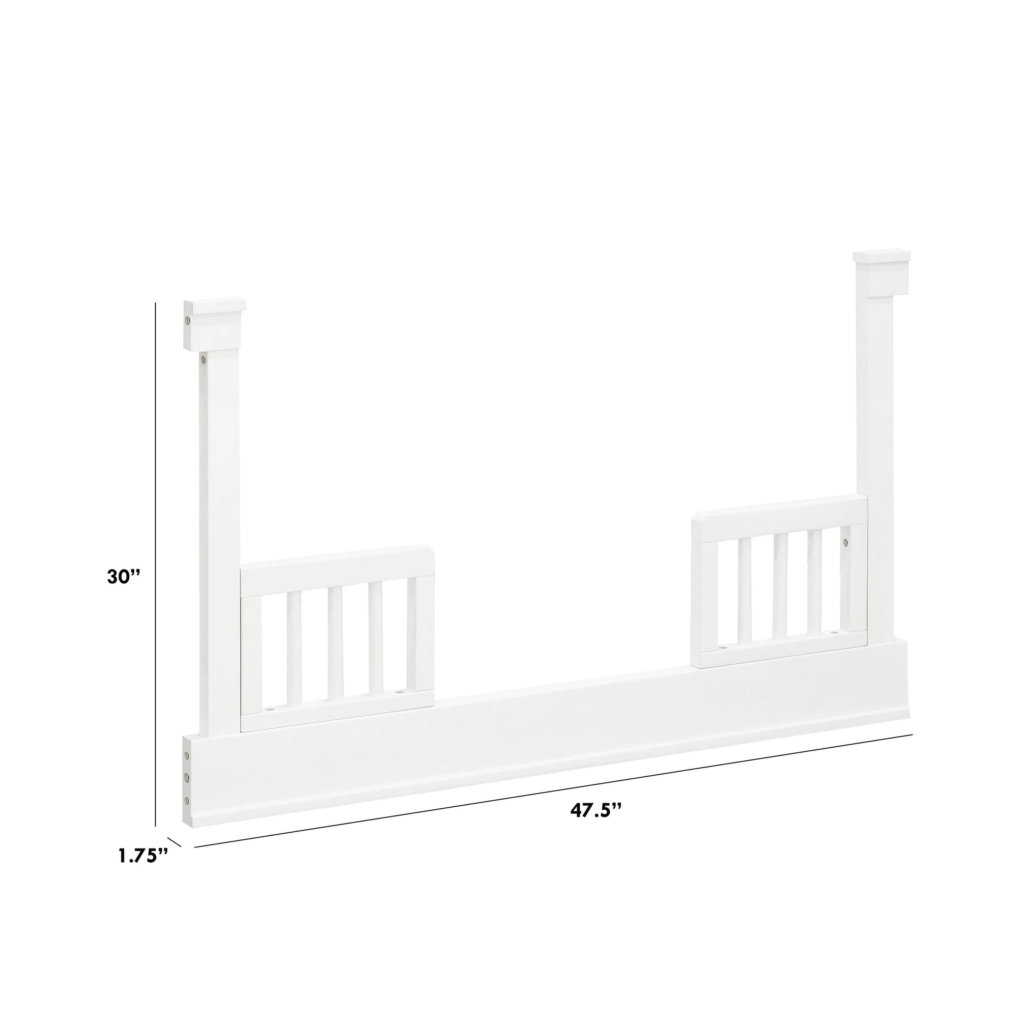M14399RW,The MDB Family,Toddler Bed Conversion Kit in Warm White