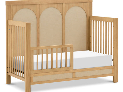 M24801HYPSEW,Namesake,Eloise 4-in-1 Convertible Crib in Honey & Performance Sand Eco-Weave