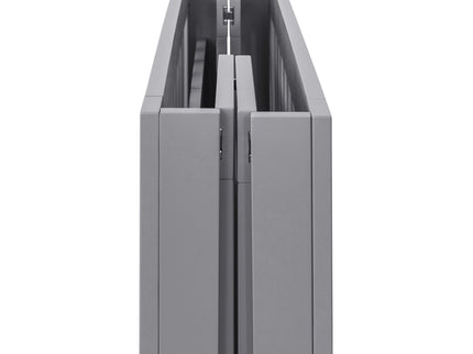 M6698G,Babyletto,Origami Mini Crib in Grey Finish